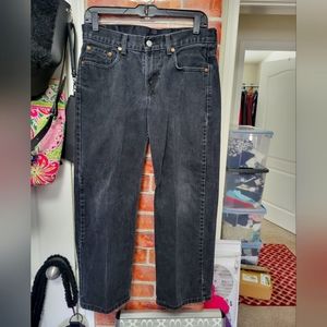 Levi's 550 size 30x26. Black. Excellent condition.